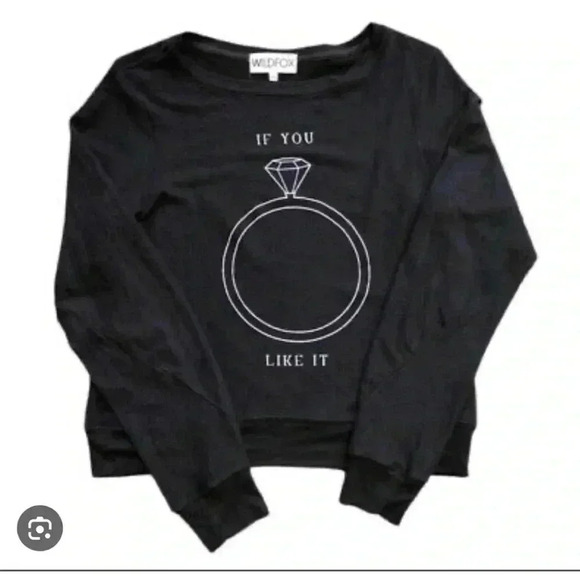 Wildfox microfleece pullover NWOT - Picture 1 of 3